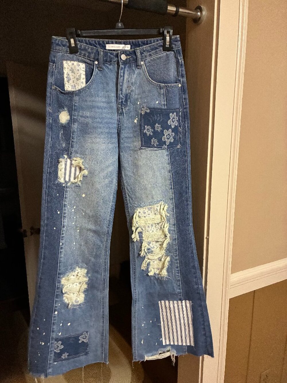 ALTAR'D STATE Patchwork Jeans
